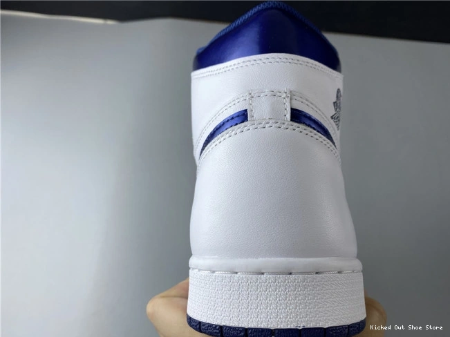 Kicked Out Shoe Store (2016) Retro Navy Metallic Jordan 1 Air 555088-106 0714